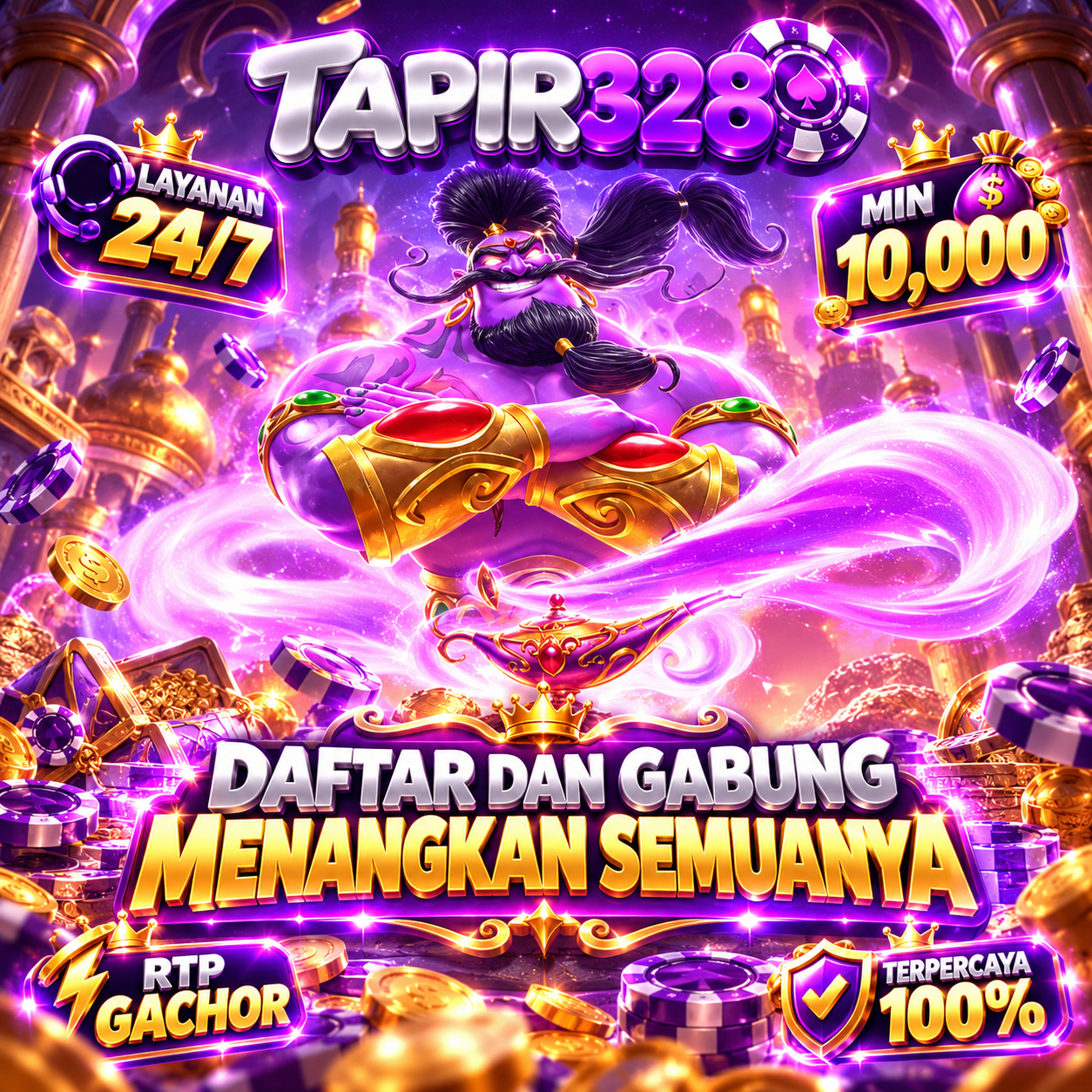 Thumbnail 1 of 3, Poster, TAPIR328 | Situs Berlisensi Resmi Bermain Game Favorit Semua Kalangan.